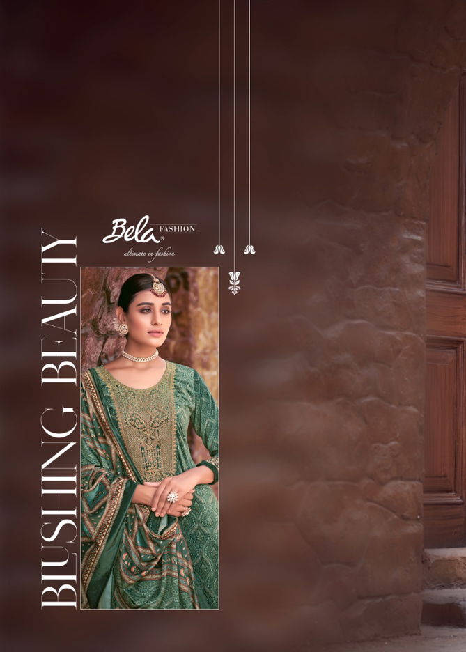  Bela Libaas Heavy Designer Wear Wholesale Printed Salwar Suits Catalog